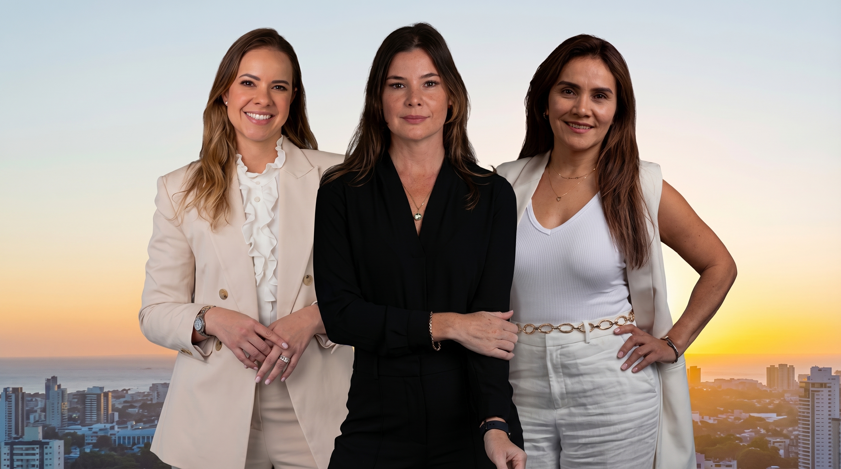 Equipo Related General Realty: Carolina de Lavalle, Angela Velez y Zulma Suárez